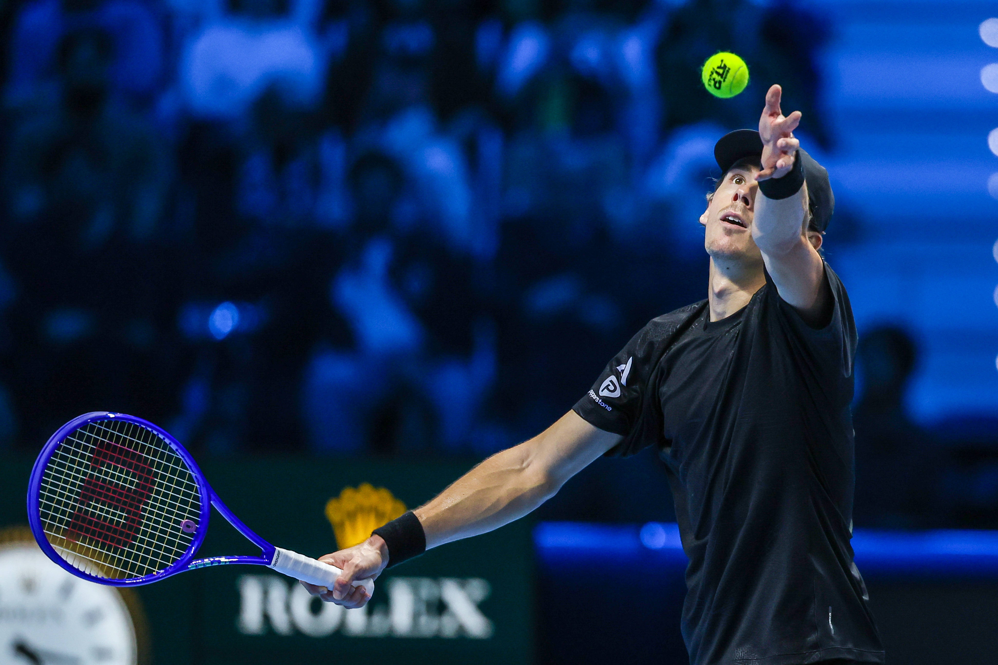 （外代二线）网球——ATP年终总决赛：德米纳尔胜弗里茨