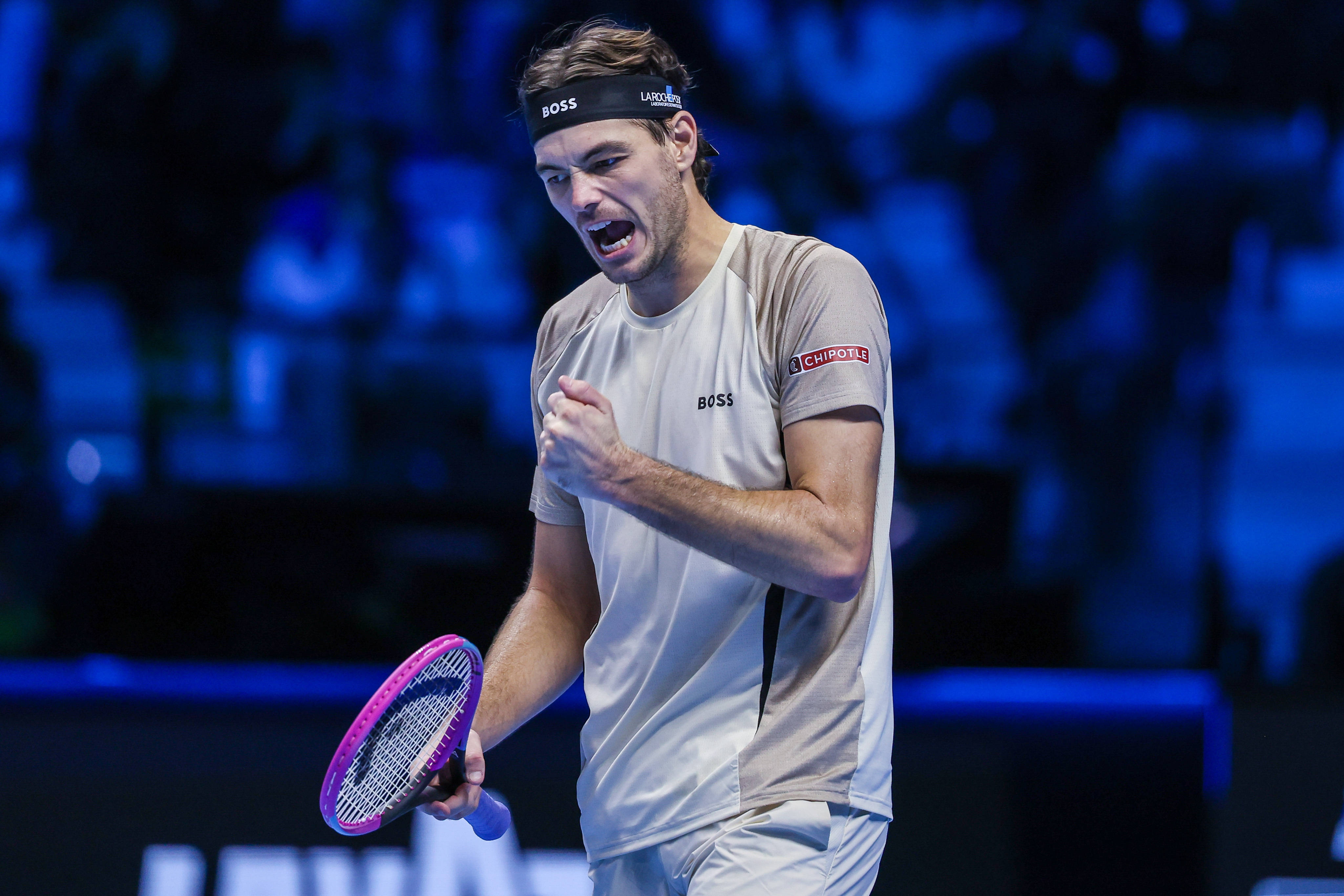 （外代二线）网球——ATP年终总决赛：德米纳尔胜弗里茨