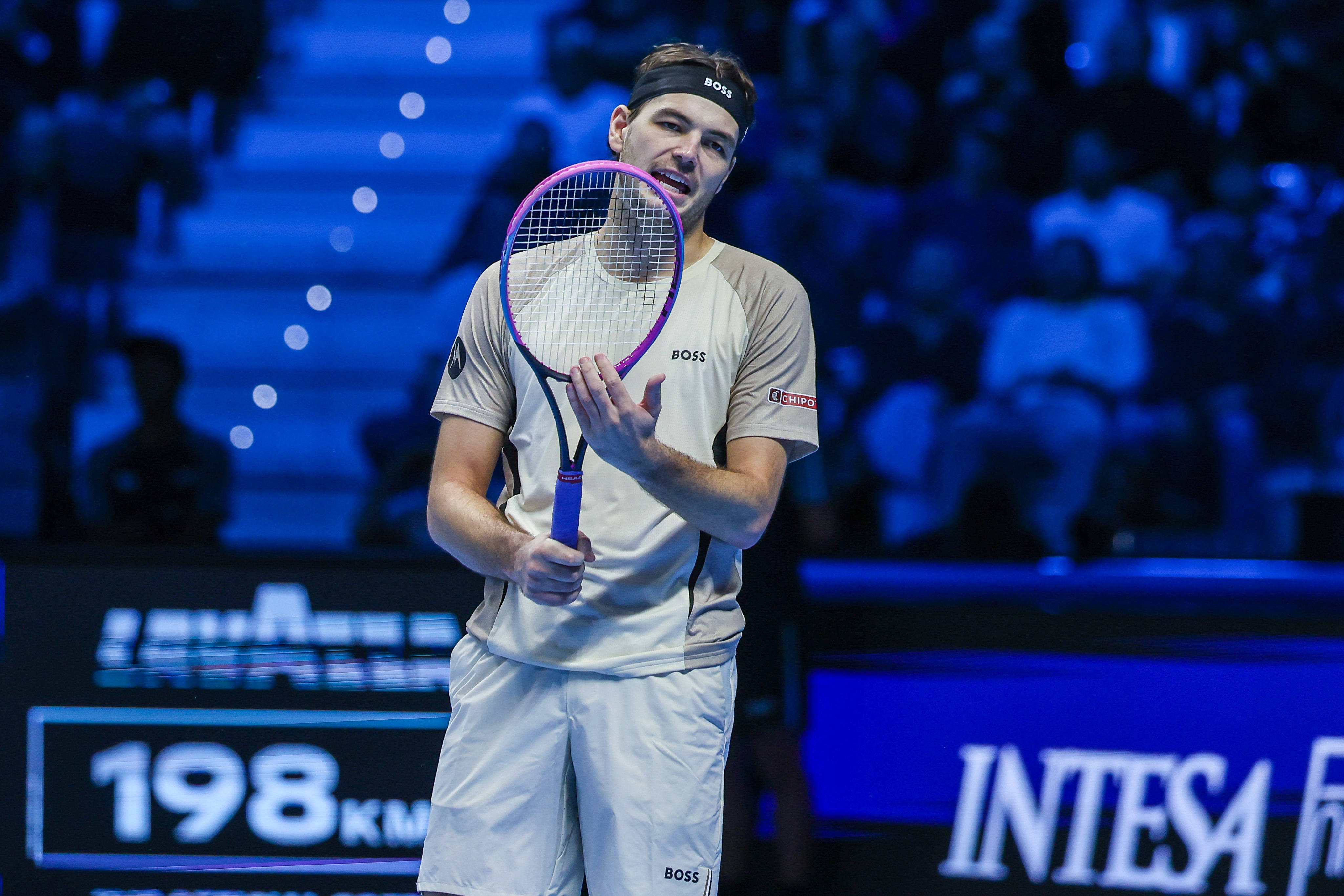 （外代二线）网球——ATP年终总决赛：德米纳尔胜弗里茨