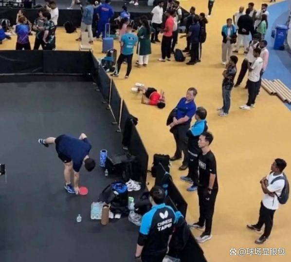 乒乓球亚锦赛变荒野求生比赛场地惊现青蛙？现场环境令人担忧