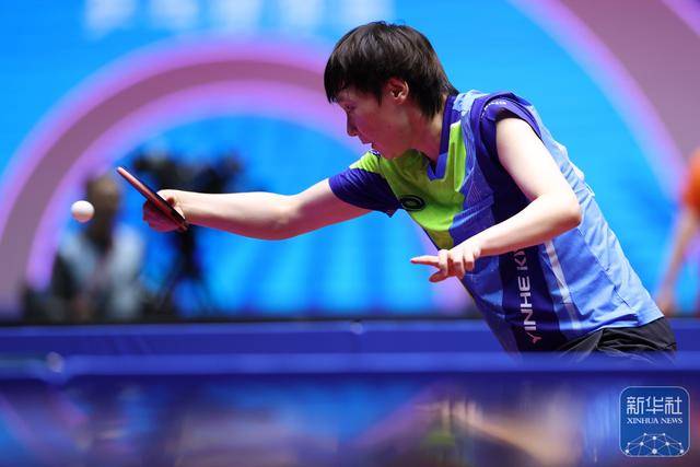 全运会｜王曼昱晋级乒乓球女单决赛