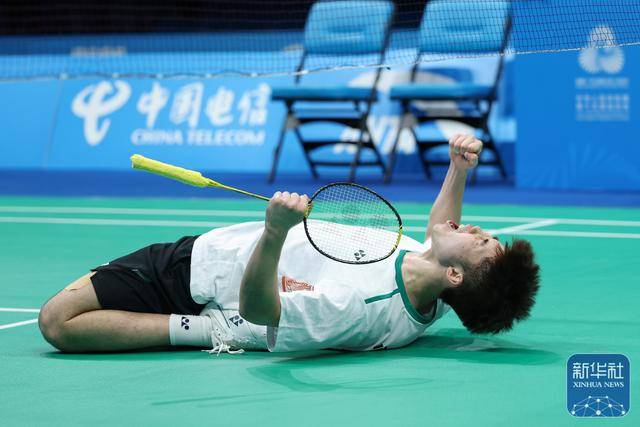 全运会｜翁泓阳夺得羽毛球男子单打冠军