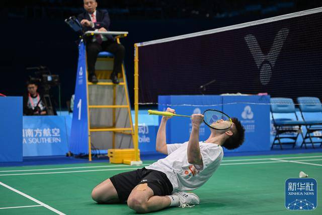 全运会｜翁泓阳夺得羽毛球男子单打冠军