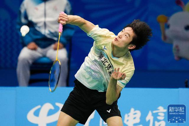 全运会｜翁泓阳夺得羽毛球男子单打冠军