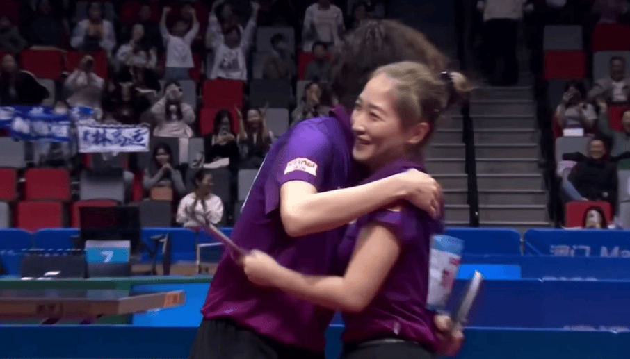 开云体育在线-恭喜！林高远/刘诗雯逆转夺冠，场外指导张超激情助威抢镜！全运会乒乓球今天再诞生两金！