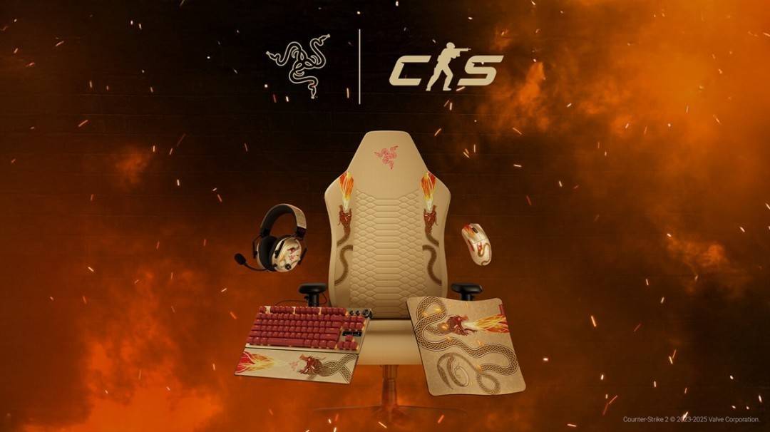 开云-雷蛇推CS2联名电竞套装含多款外设