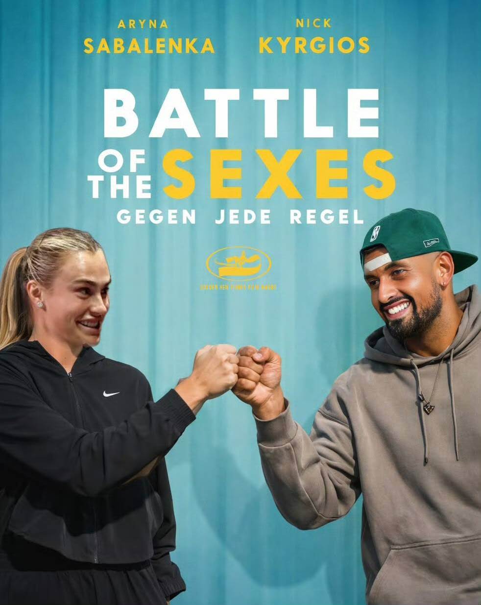 萨巴惨败输掉性别大战，网友笑称椰子特意控分男女网球是两项运动