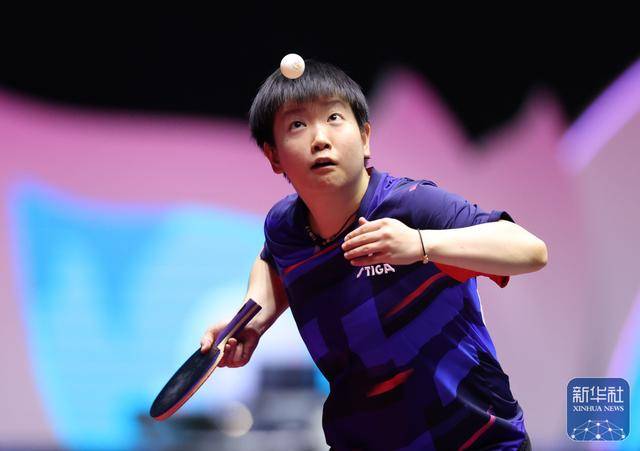 全运会｜孙颖莎亮相乒乓球女单比赛