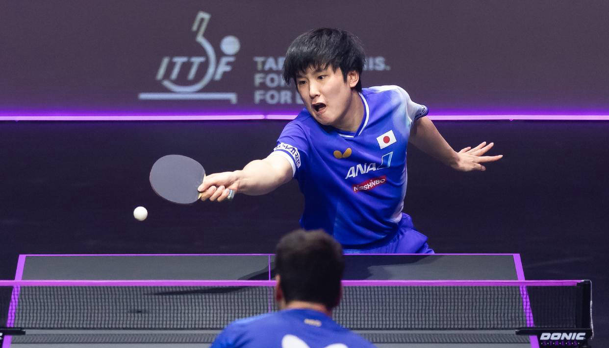 张本美和与张本智和轻松战胜对手，比赛悬念不大