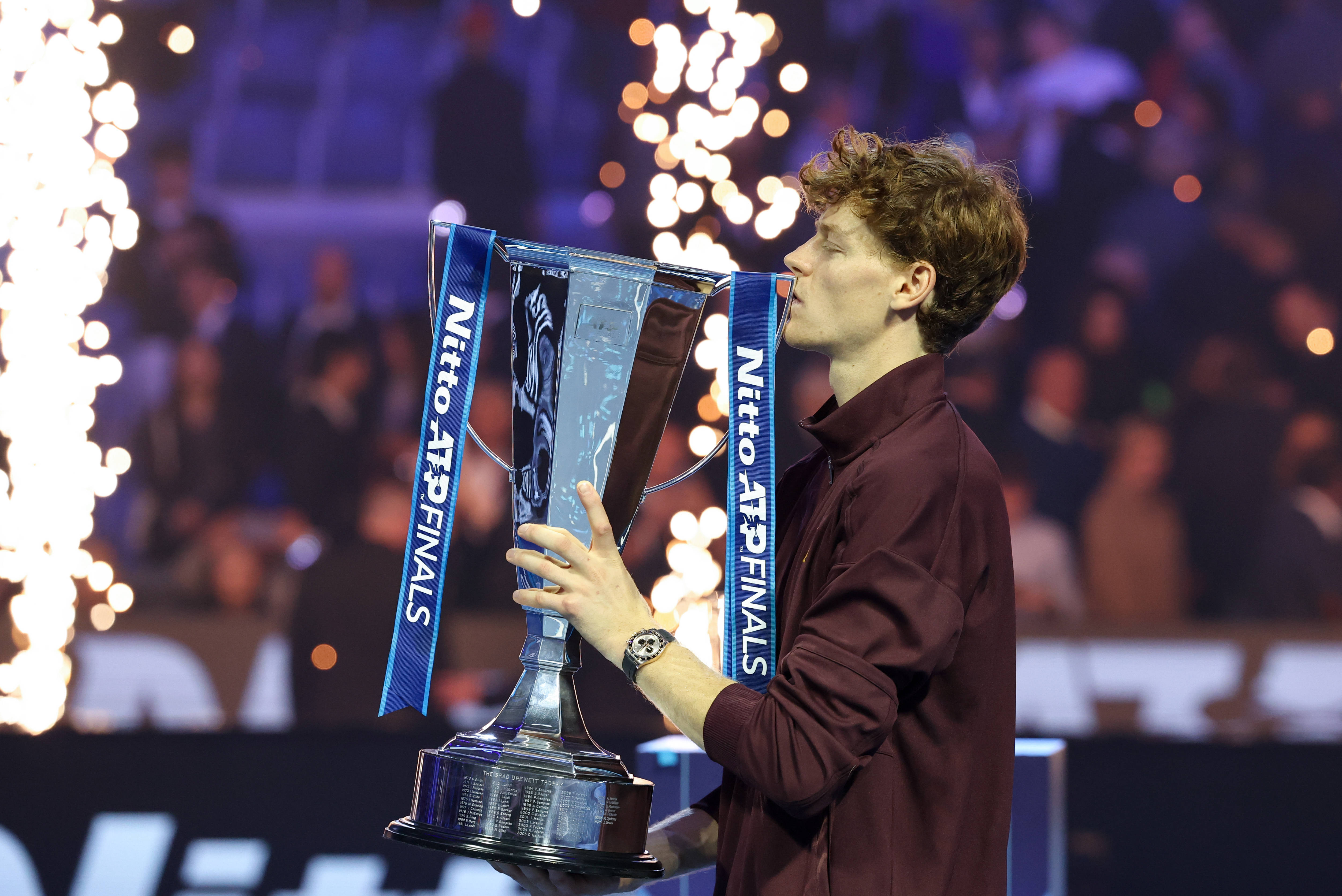 （体育）网球——ATP年终总决赛：辛纳夺冠