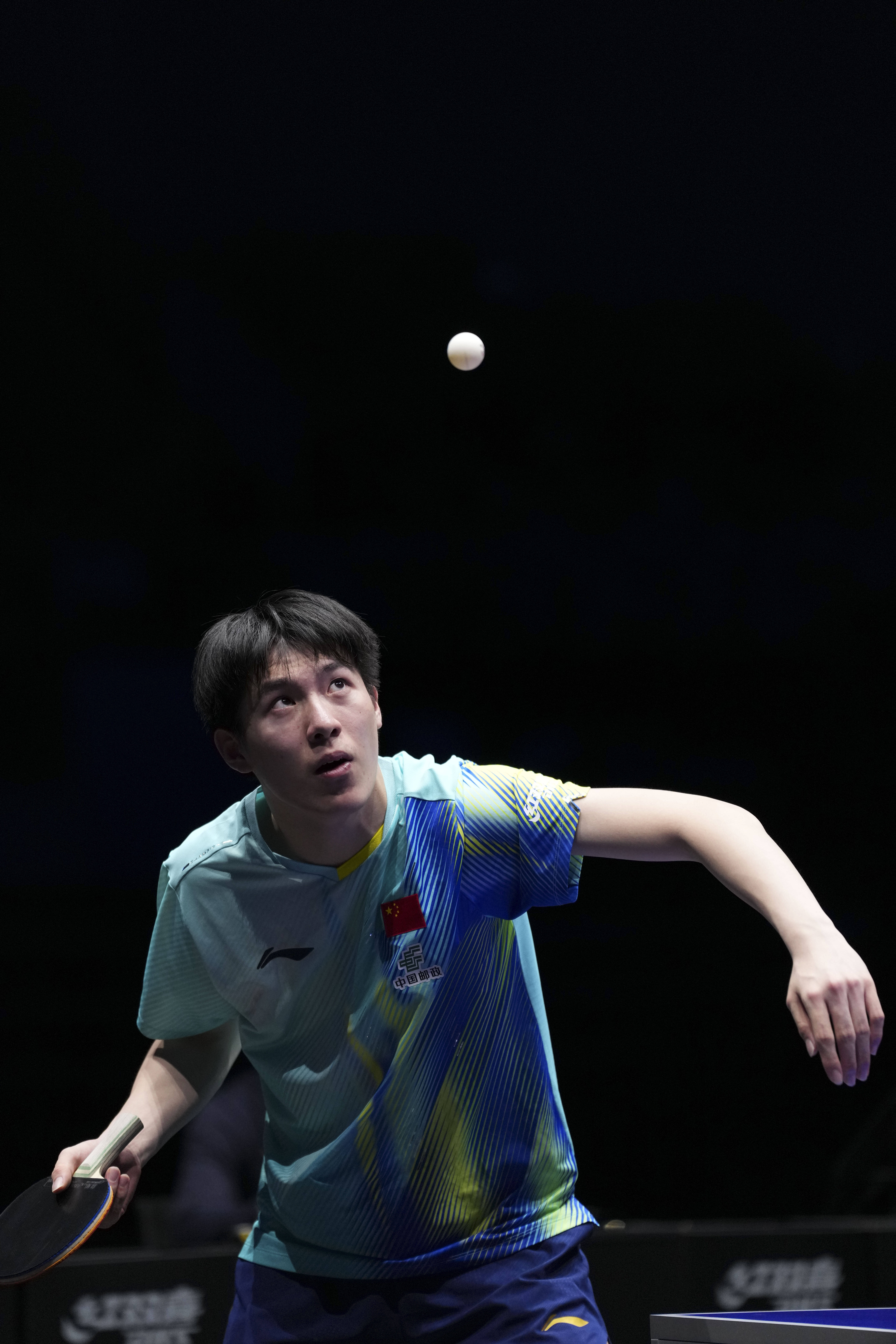 （体育）乒乓球——WTT常规挑战赛：温瑞博晋级男单决赛