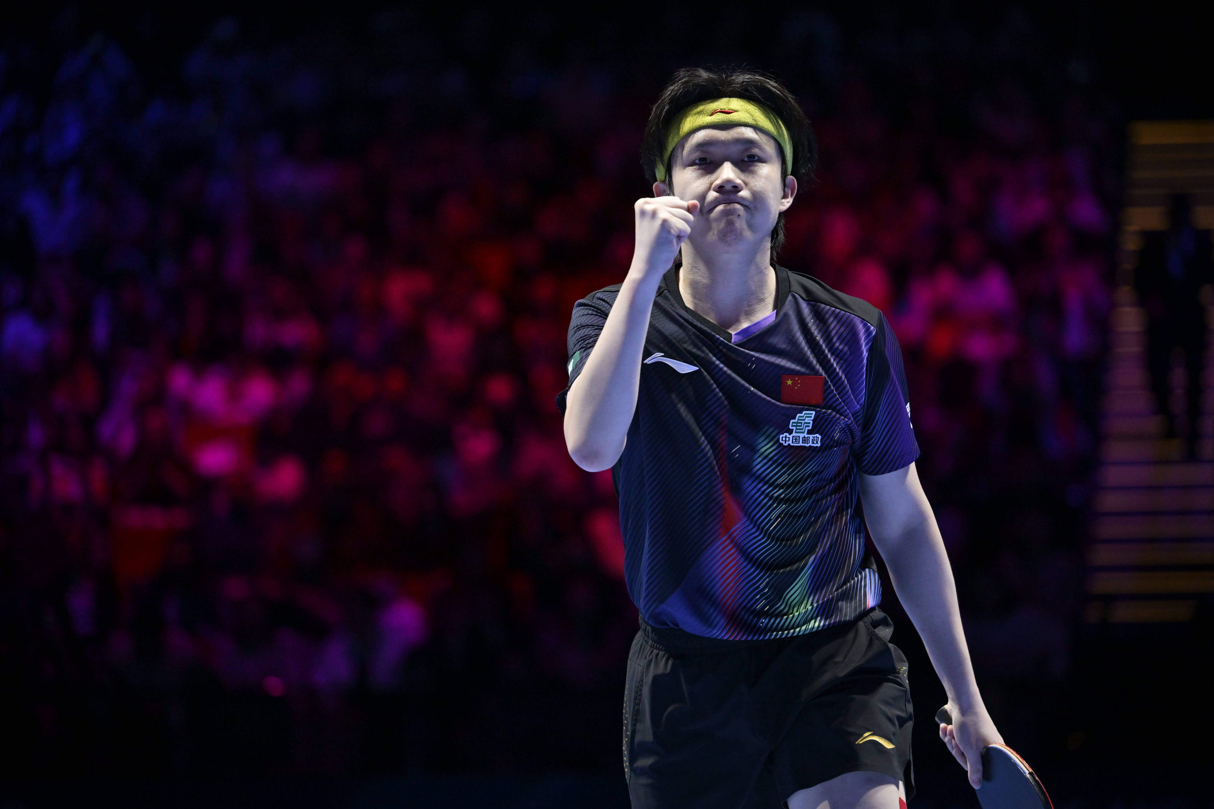 （体育）乒乓球——世界杯男单：王楚钦晋级决赛